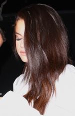 SELENA GOMEZ Night Out in West Hollywood 08/13/2015
