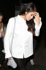 SELENA GOMEZ Night Out in West Hollywood 08/13/2015