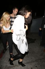 SELENA GOMEZ Night Out in West Hollywood 08/13/2015