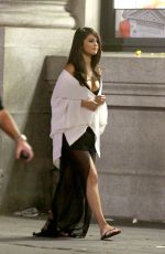 SELENA GOMEZ on the Set of Same Old Love Music Video in Los Angeles 08/15/2015