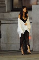 SELENA GOMEZ on the Set of Same Old Love Music Video in Los Angeles 08/15/2015