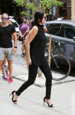 SELENA GOMEZ Out and About in New York 08/20/2015