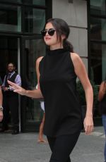 SELENA GOMEZ Out and About in New York 08/20/2015