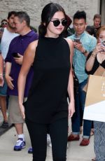 SELENA GOMEZ Out and About in New York 08/20/2015