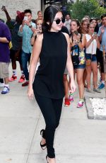 SELENA GOMEZ Out and About in New York 08/20/2015