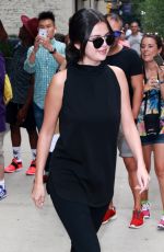 SELENA GOMEZ Out and About in New York 08/20/2015