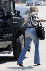 STACY FERGIE FERGUSON in Jeans Out and About in Hollywood 08/20/2015