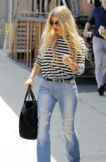 STACY FERGIE FERGUSON in Jeans Out and About in Hollywood 08/20/2015