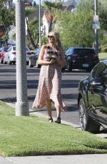 STEPHANIE PRATT Out with Her Dog in Beverly Hills 07/30/2015