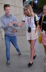 SUKI WATERHOUSE Arrives at Taylor Swift Concert in Los Angeles