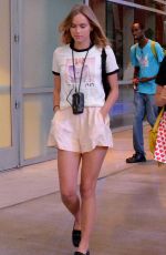 SUKI WATERHOUSE Arrives at Taylor Swift Concert in Los Angeles