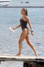 SYLVIE MEIS in Bikini on the Beach of Ibiza 03/08/2015