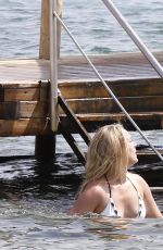 SYLVIE MEIS in Bikini on the Beach of Ibiza 03/08/2015