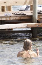 SYLVIE MEIS in Bikini on the Beach of Ibiza 03/08/2015