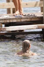 SYLVIE MEIS in Bikini on the Beach of Ibiza 03/08/2015