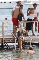 SYLVIE MEIS in Bikini on the Beach of Ibiza 03/08/2015