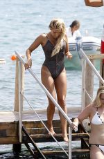 SYLVIE MEIS in Bikini on the Beach of Ibiza 03/08/2015