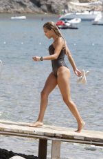 SYLVIE MEIS in Bikini on the Beach of Ibiza 03/08/2015