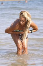 SYLVIE MEIS in Bikini on the Set of a Photoshoot in Ibiza 04/08/2015