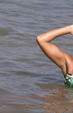 SYLVIE MEIS in Bikini on the Set of a Photoshoot in Ibiza 04/08/2015