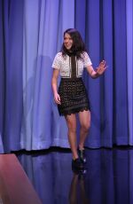 TATIANA MASLANY at Tonight Show with Jimmy Fallon 08/21/2015