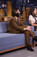 TATIANA MASLANY at Tonight Show with Jimmy Fallon 08/21/2015