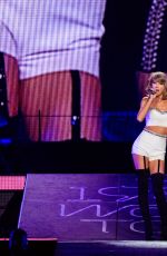 TAYLOR SWIFT and SELENA GOMEZ Performs at 1989 World Tour at Staples Center in Los Angeles 08/26/2015