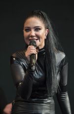 TULISA CONTOSTAVLOS in Rubber Catsuit Performs at Brighton Gay Pride 08/01/2015