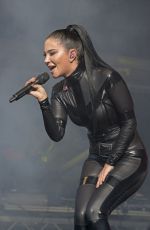 TULISA CONTOSTAVLOS in Rubber Catsuit Performs at Brighton Gay Pride 08/01/2015