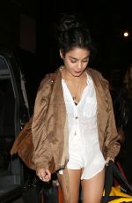 VANESSA HUDGENS Leaves Chiltern Firehouse in London 08/03/2015