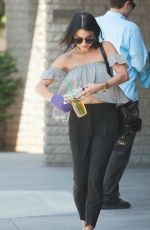 VANESSA HUDGENS Leaves Starbucks in Los Angeles 08/13/2015
