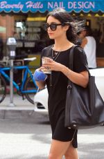 VANESSA HUDGENS Out and About in Beverly Hills 08/25/2015