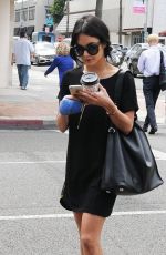 VANESSA HUDGENS Out and About in Beverly Hills 08/25/2015