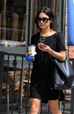 VANESSA HUDGENS Out and About in Beverly Hills 08/25/2015