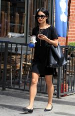 VANESSA HUDGENS Out and About in Beverly Hills 08/25/2015