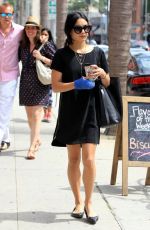 VANESSA HUDGENS Out and About in Beverly Hills 08/25/2015