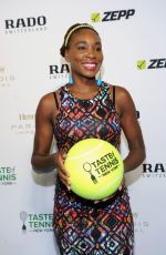 VENUS WILLIAMS at Taste of Tennis Gala in New York