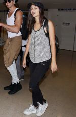 VICTORIA JUSTICE Arrives at LAX Airport in Los Angeles 08/29/2015