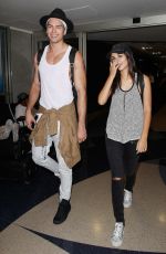 VICTORIA JUSTICE Arrives at LAX Airport in Los Angeles 08/29/2015