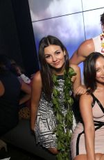 VICTORIA JUSTICE at Sky Waikiki Opening in Honolulu 08/28/2015
