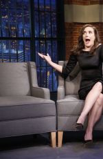 WINONA RYDER at Late Night With Seth Meyers in New York 08/10/2015