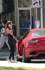 XENIA DELI Out and About in Los Angeles 08/28/2015