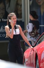 XENIA DELI Out and About in Los Angeles 08/28/2015