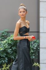 ZENDAYA Arrives at an Office in New York 08/05/2015