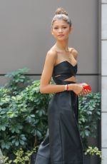 ZENDAYA Arrives at an Office in New York 08/05/2015
