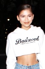 ZENDAYA Arrives at Taylor Swift