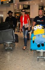 ZENDAYA COLEMAN at Heathrow Airport in London 08/08/2015