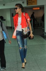 ZENDAYA COLEMAN at Heathrow Airport in London 08/08/2015