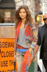 ZENDAYA COLEMAN Out and About in New York 08/06/2015