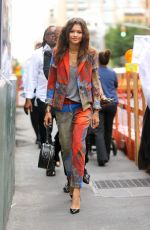 ZENDAYA COLEMAN Out and About in New York 08/06/2015